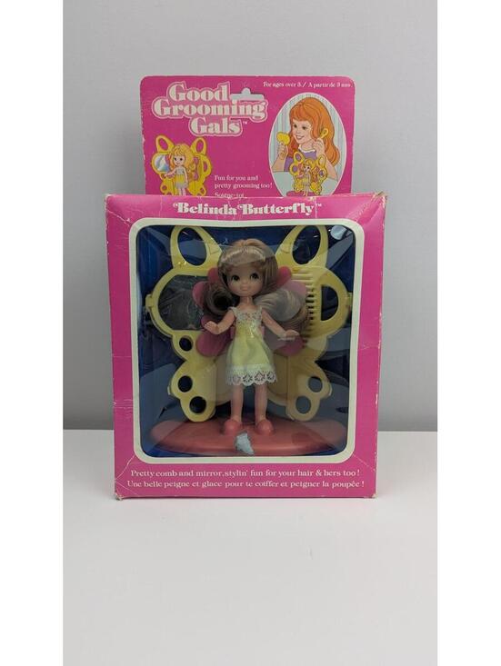 Other - Vintage Kidco Good Grooming Gals Belinda Butterfly Doll Set NIB
